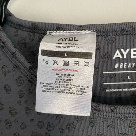 AYBL Evolve Speckle Seamless Cropped Vest Top - Picture 2 of 6